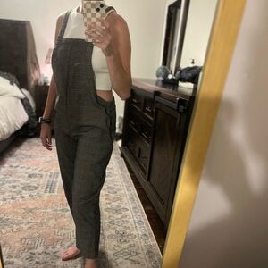 Vici plaid overalls